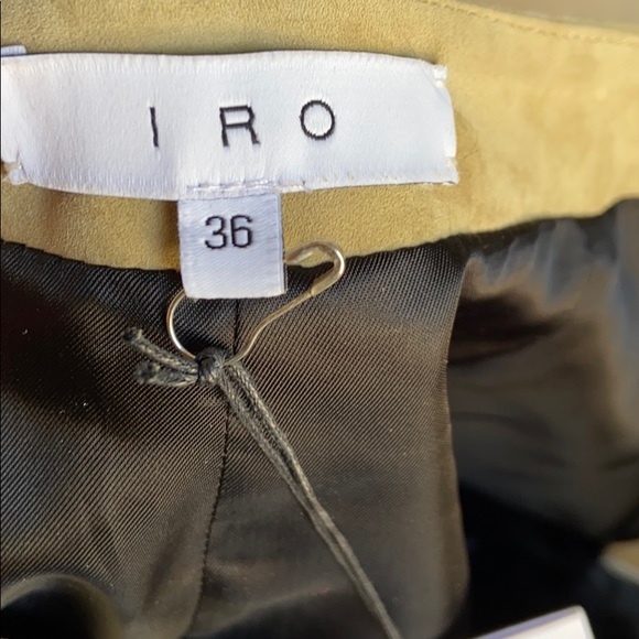 IRO Faux Suede Mini Skirt - Picture 8 of 9